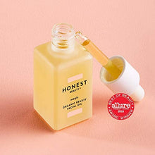 Load image into Gallery viewer, Honest Beauty Organic Beauty Facial Oil with a Blend of 8 Fruit & Seed Oils | USDA-Certified Organic | Paraben Free, Dermatologist Tested, Cruelty Free | 1.0 fl. Oz